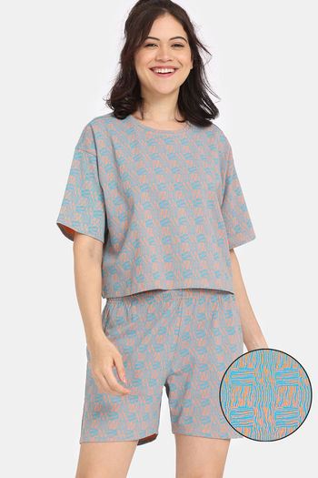 Women s Shorts Buy Night Dress Shorts for Women Online Zivame